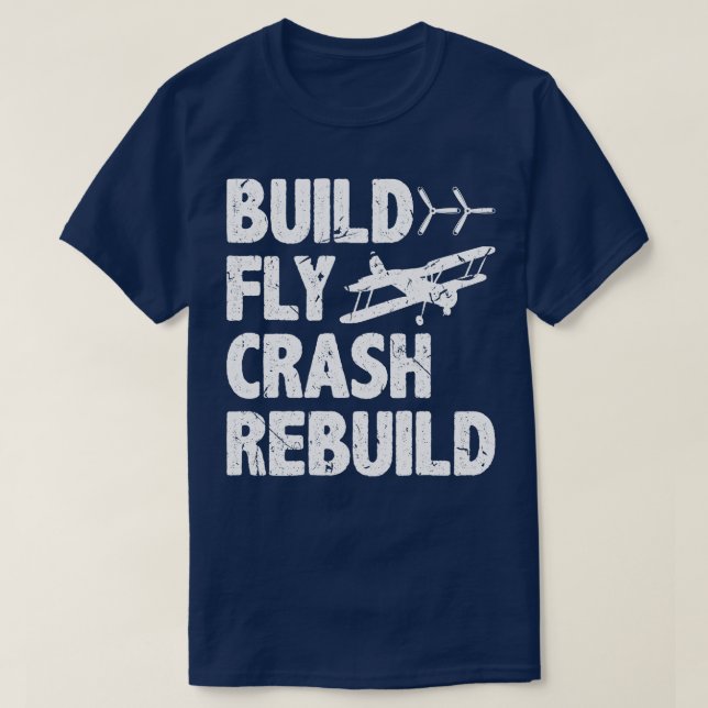 T-shirt Drôle avion pilote RC (Design devant)