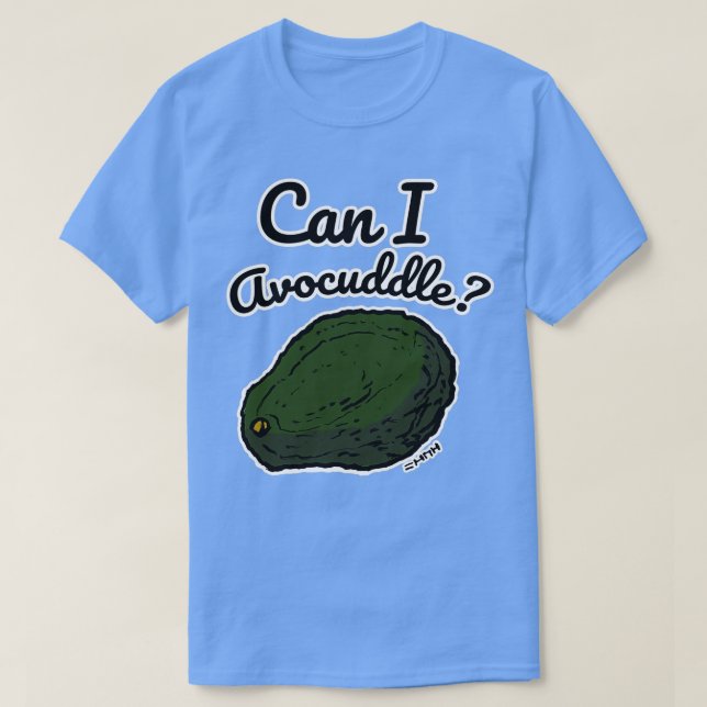 T-shirt Drôle Avocado Lover Cadeaux Avocuddle Avocado Prin (Design devant)