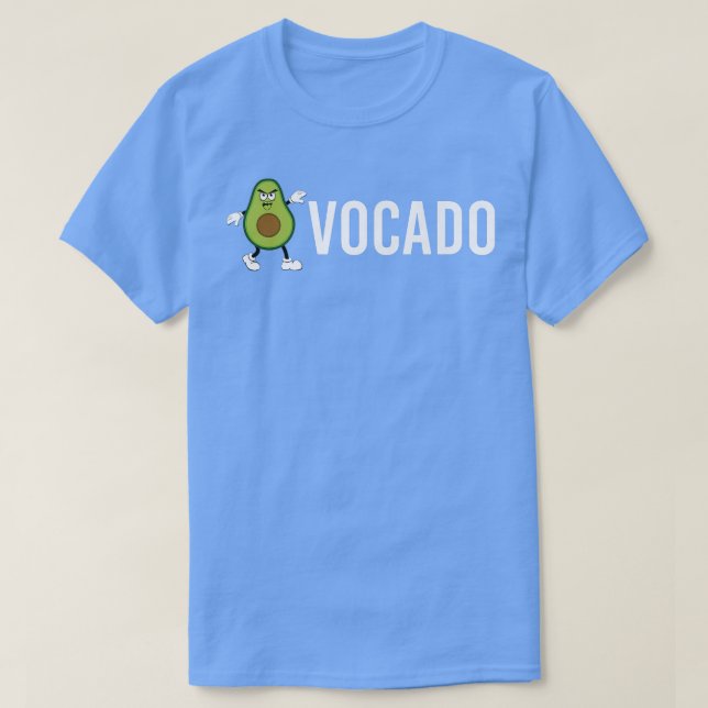 T-shirt Drôle Avocado Tee Funny Vegan Food Lover Teids (Design devant)