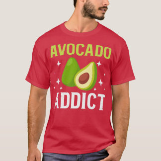 T-shirt Drôle Avocat Avocat Avocat Avocat Addicé Guacam