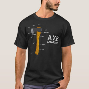 T-shirt Drôle Ax Humour Hatchet Woodworking Ax Jeter