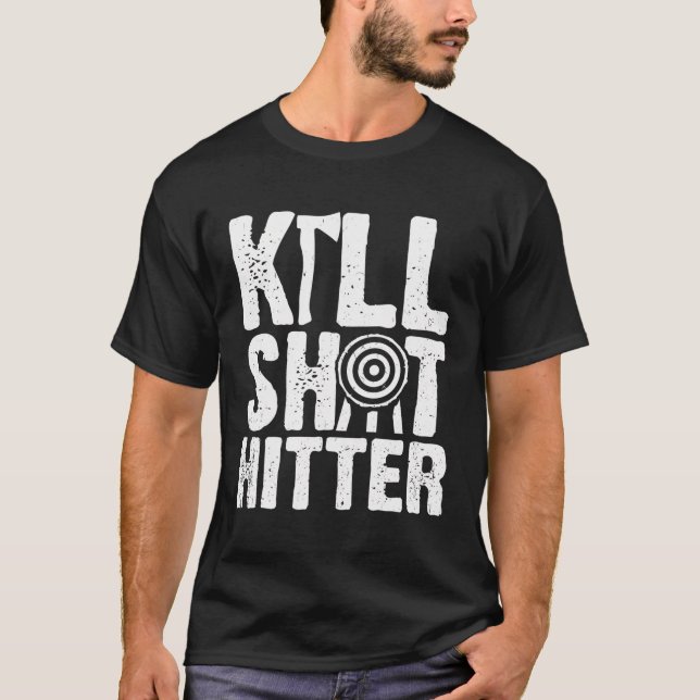 T-shirt Drôle Ax Jetant Ax Hatchet Thrower (Devant)