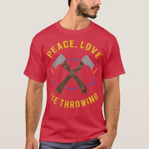 T-shirt Drôle Ax Throwing Expert Cadeau Lumberjack
