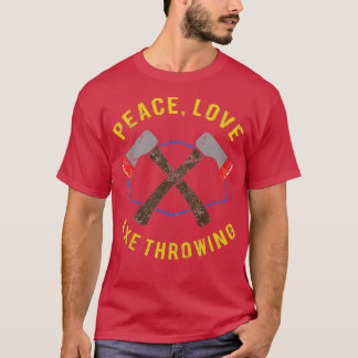 T-shirt Drôle Ax Throwing Expert Cadeau Lumberjack