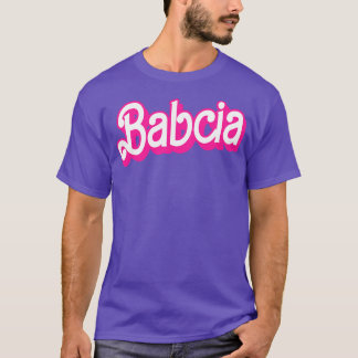 T-shirt Drôle Babcia Cadeaux Filles Babcia