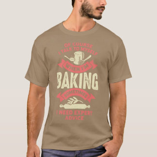 T-shirt Drôle Baking Lover Baker Don