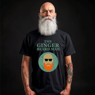 T-shirt Drôle barbe à gingembre homme