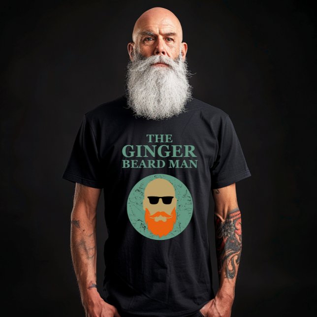 T-shirt Drôle barbe à gingembre homme (Créateur téléchargé)