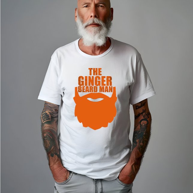 T-shirt Drôle barbe à gingembre homme (Créateur téléchargé)