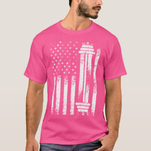 T-shirt Drôle Barbell Art Pour Hommes Femmes Poids Fitness