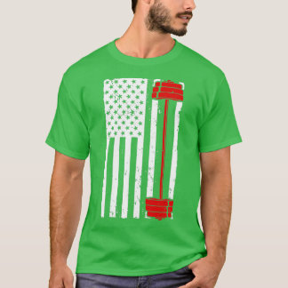 T-shirt Drôle Barbell Art Pour Hommes Femmes Poids Fitness
