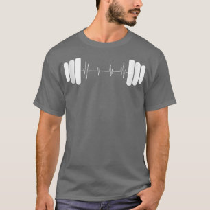 T-shirt Drôle Barbell Weighlifting Cadeau Hommes Femmes Co