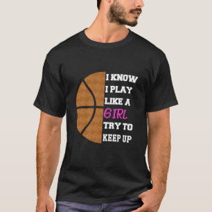 T-shirt Drôle Basketball dit