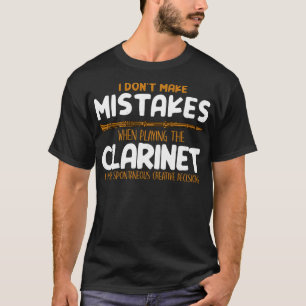 T-shirt Drôle Bass Clarinet Joueur de musicien Cadeaux pou