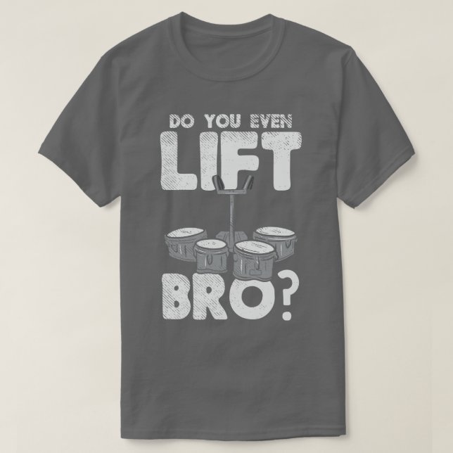 T-shirt Drôle batteur (Design devant)