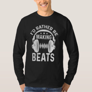 T-shirt Drôle Beat Maker Music Producteur Cool Hip hop Mus