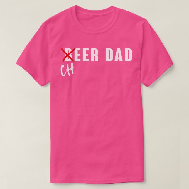 T-shirt Drôle Beer Cheer Papa (Design devant)