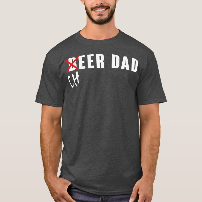 T-shirt Drôle Beer Cheer Papa (Devant)
