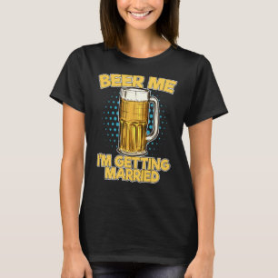 T-shirt Drôle Bière Me Je Me Marie Bière Mug Boire