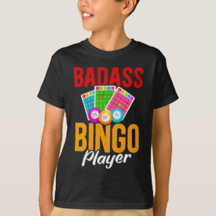 T-shirt Drôle Bingo Balls Sarcastique Joueur de Bingo