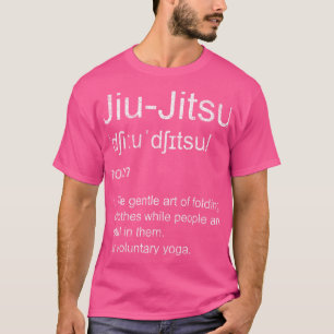 T-shirt Drôle Bjj Chemise brésilienne Jiu-Jitsu Définition