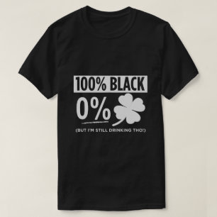 T-shirt Drôle Black People Jour de la Saint Patrick Shamro