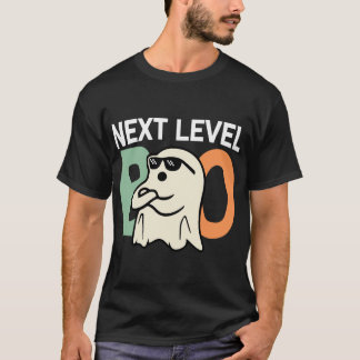 T-shirt Drôle Boo de niveau suivant Funny Boo Ghost Matchi