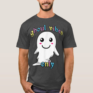 T-shirt Drôle Boo Ghost Vibes seulement comme cadeau Hallo