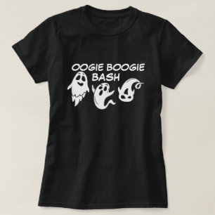 T-shirt Drôle Boo-gie Monster Ghosts Jam Halloween Tee