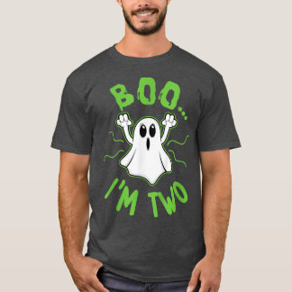 T-shirt Drôle' Boo I'm 2 Halloween Costume Fantôme