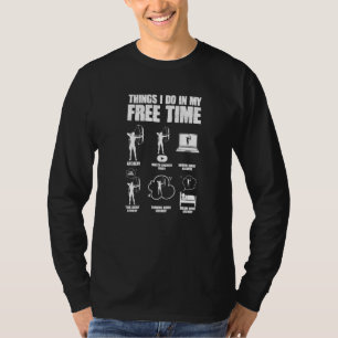 T-shirt Drôle Bowhunte Archer Bow Arrow Arrow Archery Bowh