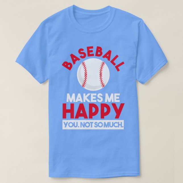 T-shirt Drôle Bowler Gift Bowling Me Rend Heureux T (Design devant)