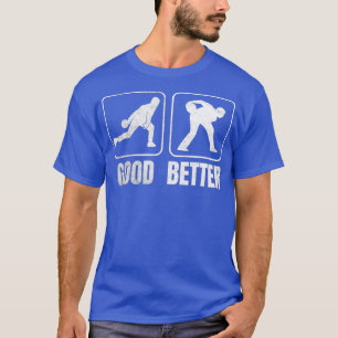 T-shirt Drôle Bowling à deux mains Hommes Femmes Enfants