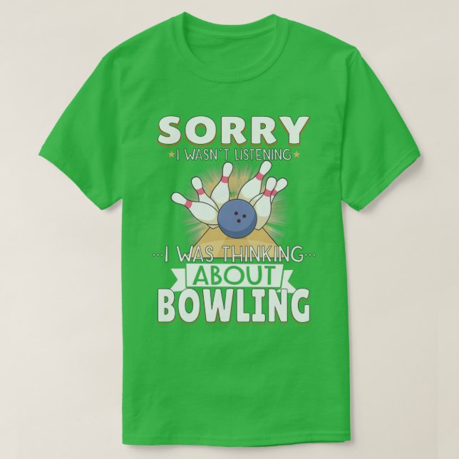 T-shirt Drôle Bowling Team Bowler Strike Idée cadeau 26 (Design devant)