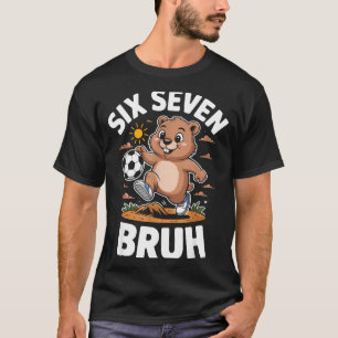 T-shirt Drôle Bruh Football Jour de la Marmotte 67 Mème Py
