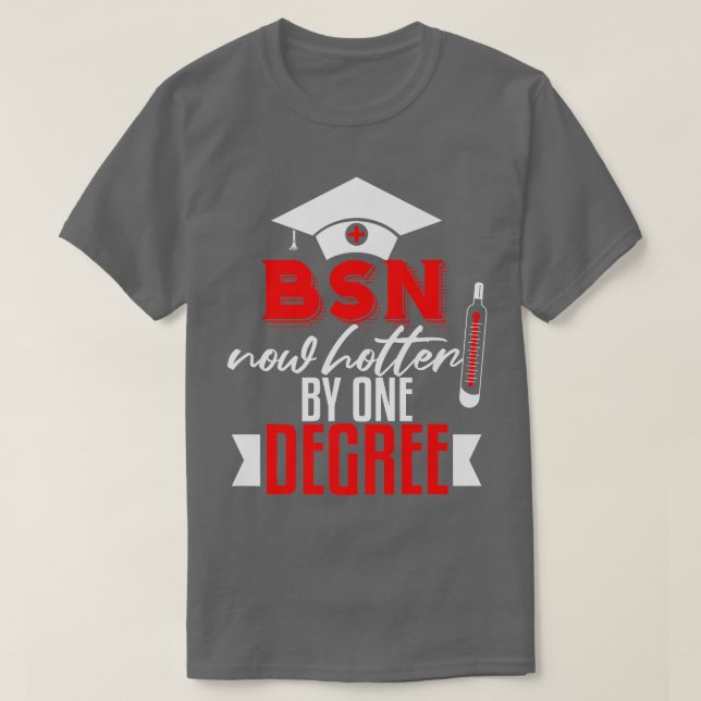 T-shirt Drôle BSN Infirmière Diplôme BSN Diplôme BSN Infir (Design devant)