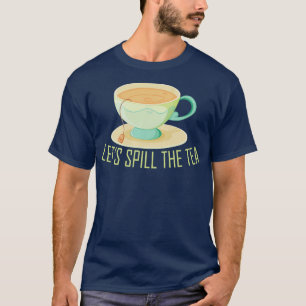 T-shirt Drôle Buveur De Thé Dit Motif 2