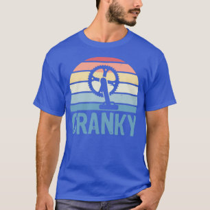 T-shirt Drôle cadeau à vélo Cranky pour cycliste