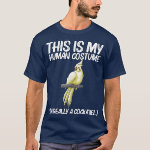 T-shirt Drôle cadeau Cockatiel Hommes Femme Parrot Oiseau