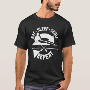T-shirt Drôle cadeau d'aviron de sculpture pour bateau Kay