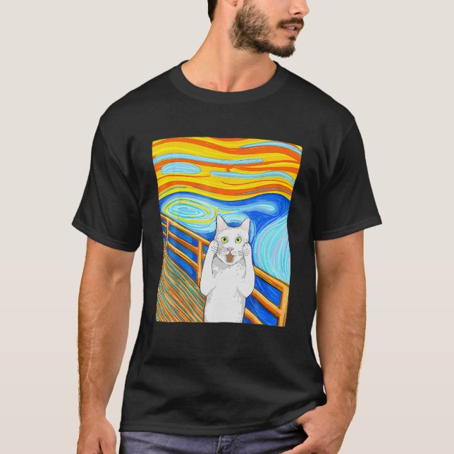 T-shirt Drôle cadeau de chat pour les Amoureux de les chat (Devant)
