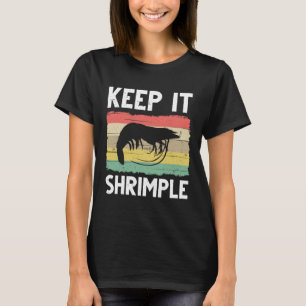 T-shirt Drôle Cadeau De Crevettes Pour Hommes Femmes Cool 