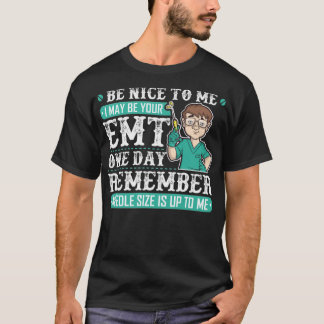 T-shirt Drôle cadeau de devis EMT pour le médecin paramédi