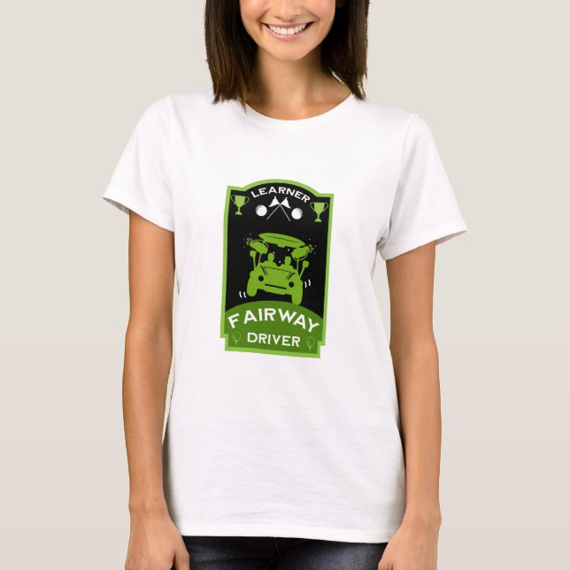 T-shirt Drôle cadeau de golf pour les débutants (Devant)