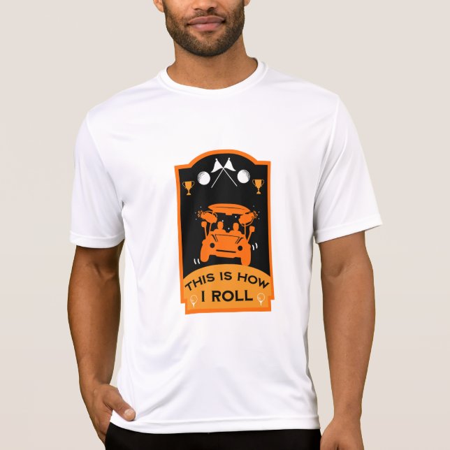 T-shirt Drôle cadeau de golf pour les débutants (Devant)