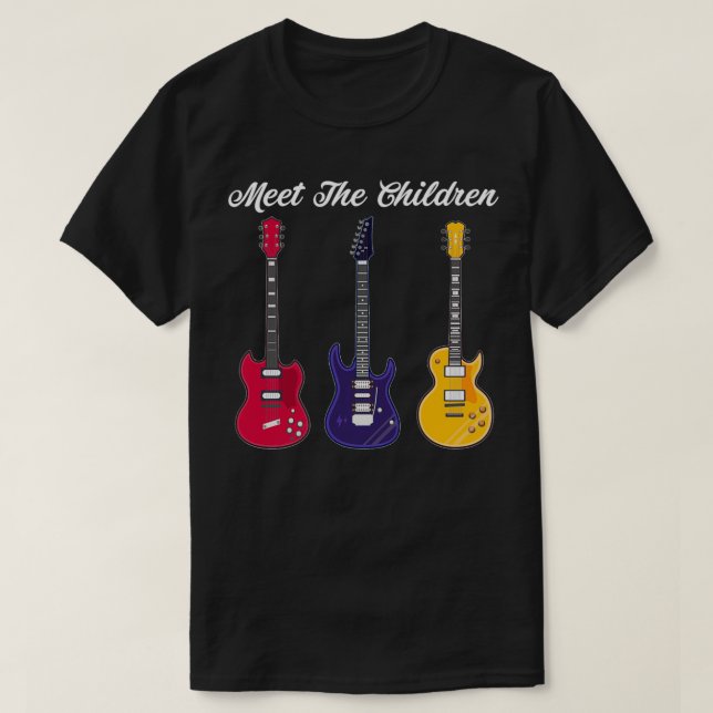 T-shirt Drôle cadeau de guitare pour les joueurs de guitar (Design devant)
