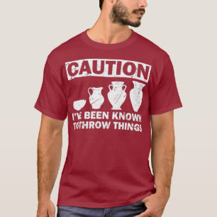 T-shirt Drôle cadeau de poterie pour hommes femmes argile