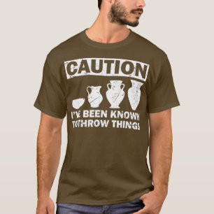 T-shirt Drôle cadeau de poterie pour hommes femmes argile