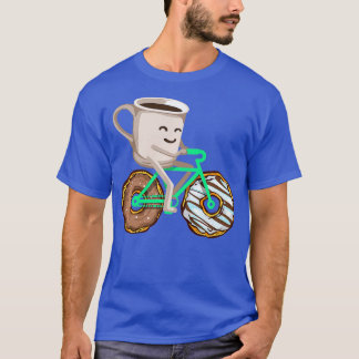 T-shirt Drôle Cadeau Donut Hommes Femmes Pâtisserie Café
