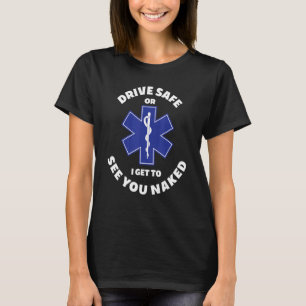 T-shirt Drôle cadeau EMT pour salle d'urgence Docteur ER N